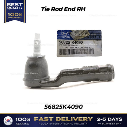 Genuine Tie Rod End RH 56825K4090 for Hyundai Ioniq Kona Kia Niro