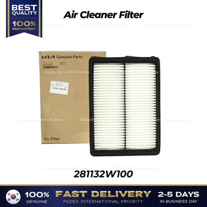 Genuine Air Cleaner Filter 281132W100 for Hyundai Santa Fe Kia Sorento