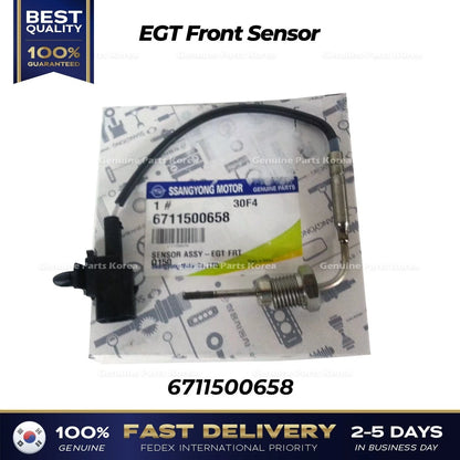 Genuine EGT Front Sensor 6711500658 for Ssangyong Rexton Actyon