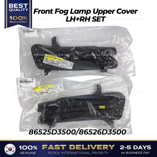 ⭐Genuine⭐ Front Fog Lamp Upper Cover 86525D3500 86526D3500 for Hyundai Tucson