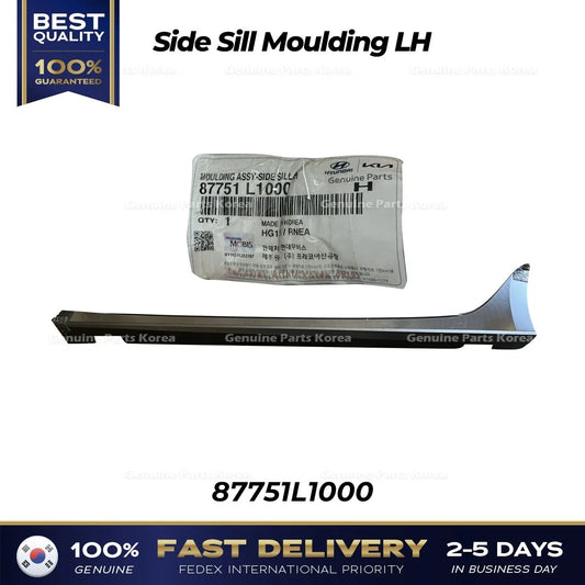 ⭐Genuine⭐ Side Sill Moulding LH 87751L1000 for Hyundai Sonata