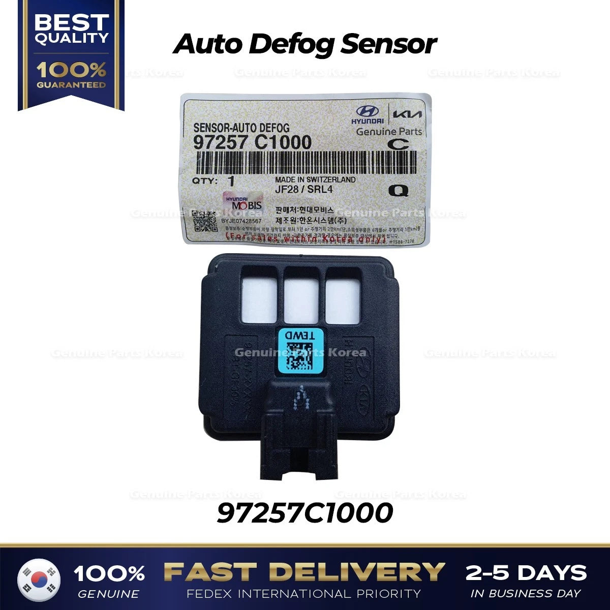 ⭐Genuine⭐ Auto Defog Sensor 97257C1000 for Hyundai Elantra Kia Forte