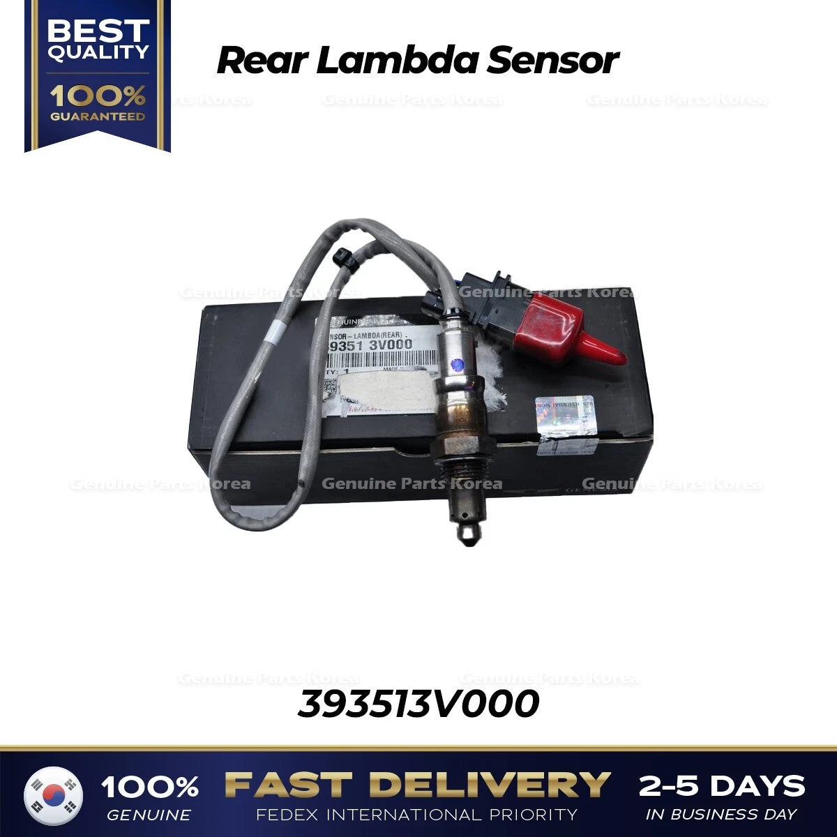 ⭐Genuine⭐ Rear Lambda Sensor 393513V000 for Hyundai Genesis GV80 GV70 G90 G80