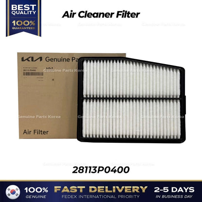 Genuine  Air Cleaner Filter 28113P0400 for Hyundai Tucson Kia Sportage