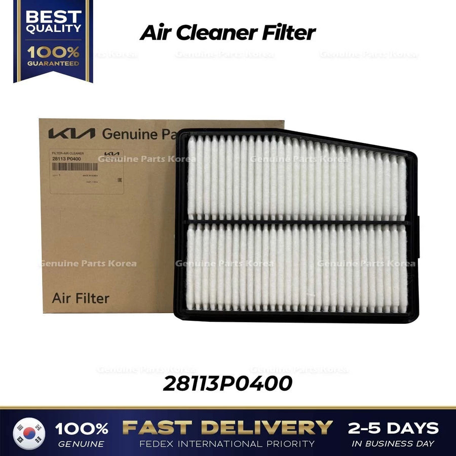 Genuine  Air Cleaner Filter 28113P0400 for Hyundai Tucson Kia Sportage