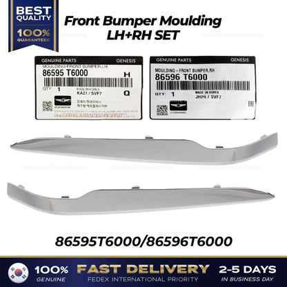 Genuine Front Bumper Moulding LH RH SET for Hyundai Genesis GV80