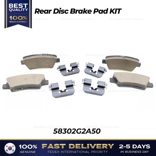 ⭐Genuine⭐ Rear Disc Brake Pad KIT 58302G2A50 for Hyundai Ioniq Kia Niro