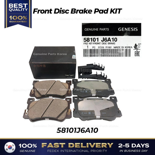 ⭐Genuine⭐ Front Disc Brake Pad KIT 58101J6A10 for Hyundai Genesis G90