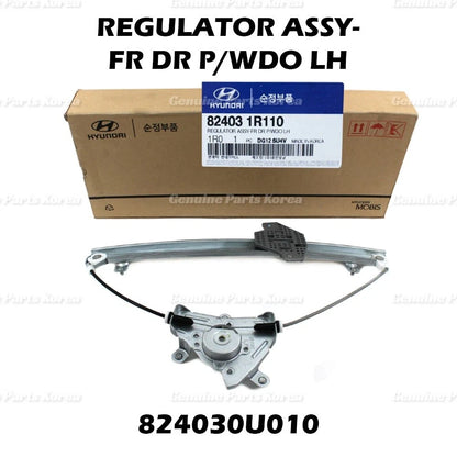 Genuine Window Regulator Front LH 824030U010 for Hyundai Accent 2012-2017
