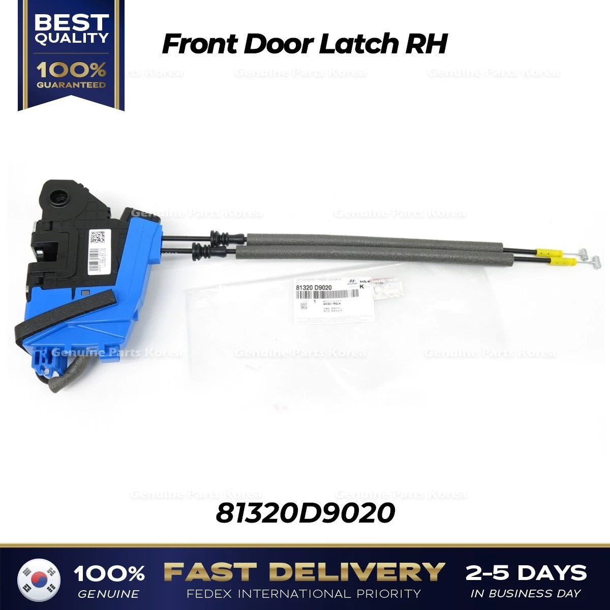 ⭐Genuine⭐ Front Door Latch RH 81320D9020 for Kia Sportage