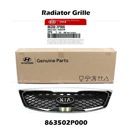 ⭐Genuine⭐ Radiator Grille 863502P000 for Kia Sorento