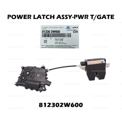 Genuine Trunk Tailgate Lock Latch 812302W600 for Hyundai Santa Fe Sport 13-18