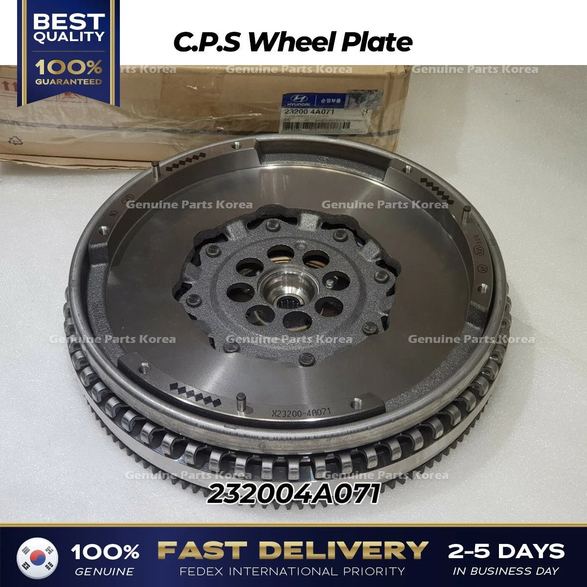 ⭐Genuine⭐ C.P.S Wheel Plate 232004A071 for Hyundai H1 Grand Starex