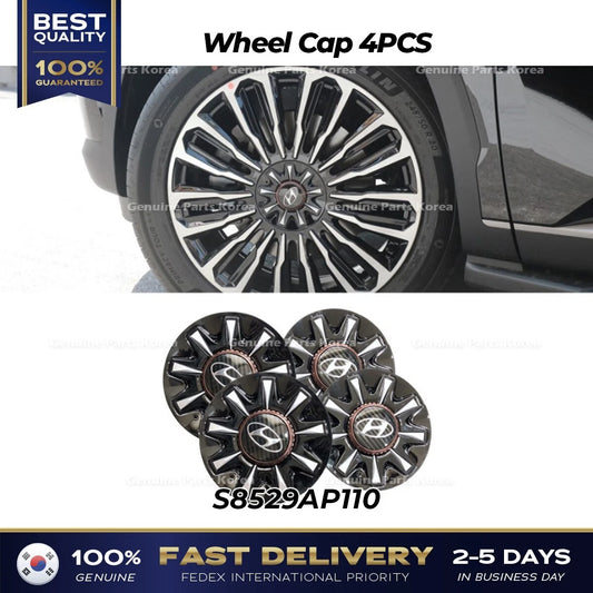⭐Genuine⭐ Wheel Cap 4PCS S8529AP110 for Hyundai Palisade