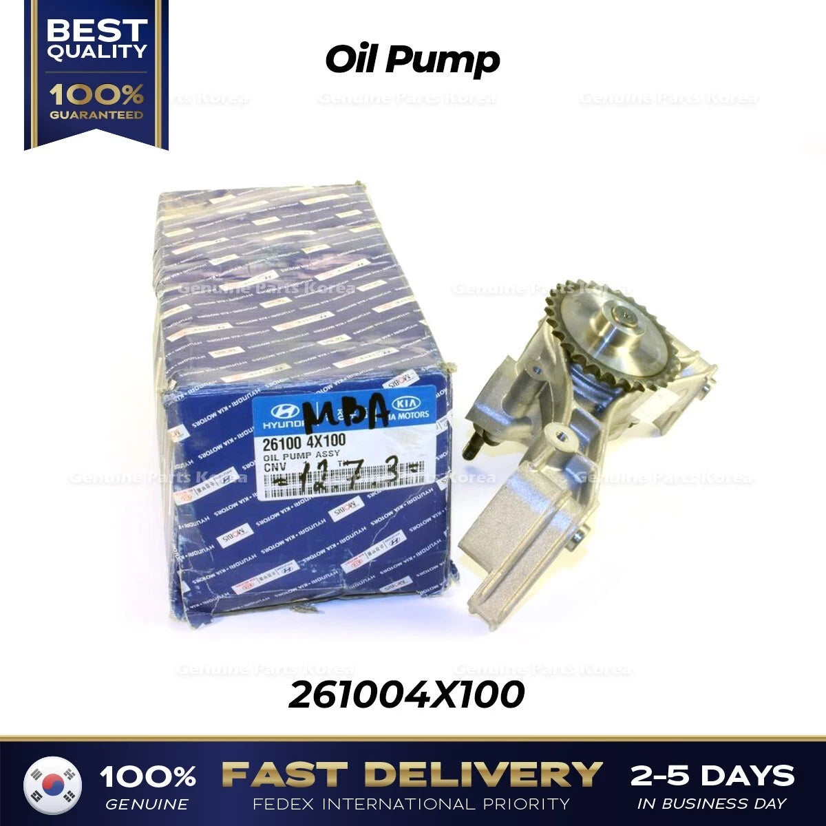 ⭐Genuine⭐ Oil Pump 261004X100 for Hyundai Terracan Kia Sedona