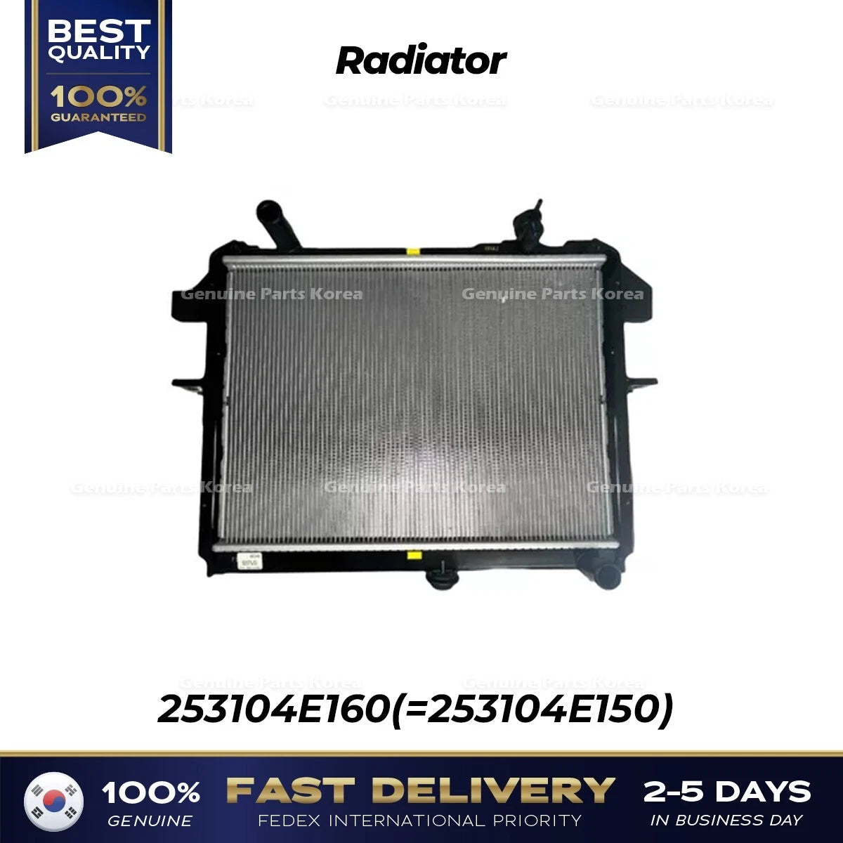 ⭐Genuine⭐ Radiator 253104E160 for Kia Bongo III