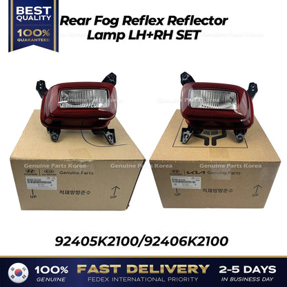 Genuine Rear Fog Reflex Reflector Lamp LH+RH SET for Hyundai Venue