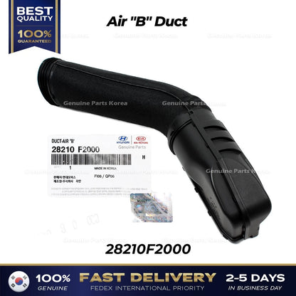 Genuine Air "B" Duct 28210F2000 for Hyundai Elantra