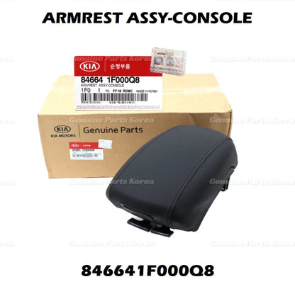 Genuine Center Armrest Black 846641F000Q8 for Kia Sportage 2005-2010