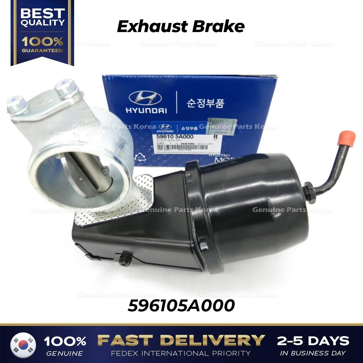 ⭐Genuine⭐ Exhaust Brake 596105A000 for Hyundai County Mighty