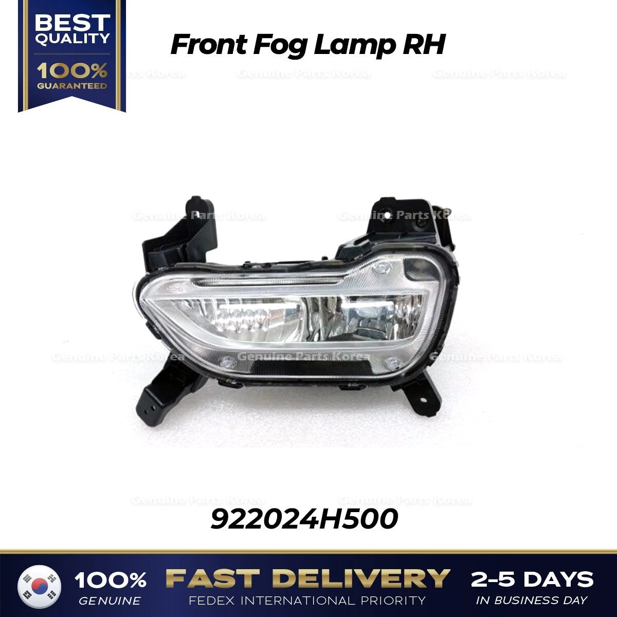 ⭐Genuine⭐ Front Fog Lamp RH 922024H500 for Hyundai H1 Grand Starex