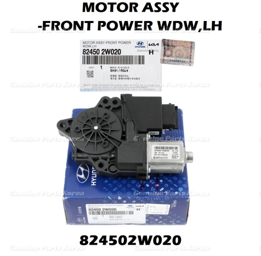 ⭐Genuine⭐ FRONT LEFT Power Window Motor 824502W020 for Hyundai Santa Fe 13-19