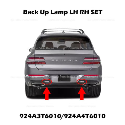 Genuine Back Up Lamp LH RH SET 924A3T6010 924A4T6010 for Hyundai Genesis GV80