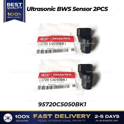 Genuine Ultrasonic BWS Sensor 2PCS 95720C5050BK1 for Kia Sorento