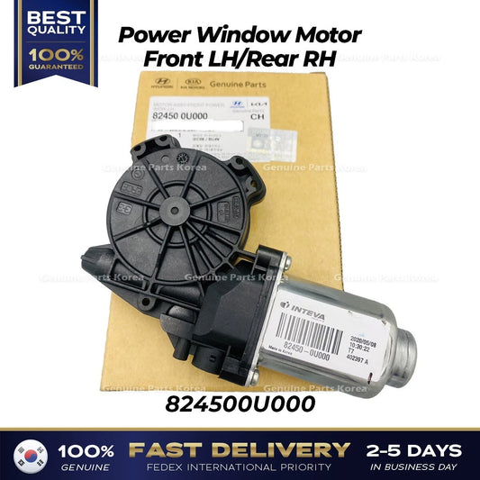 ⭐Genuine⭐ Power Window Motor Front LH Rear RH 824500U000 for Hyundai Accent