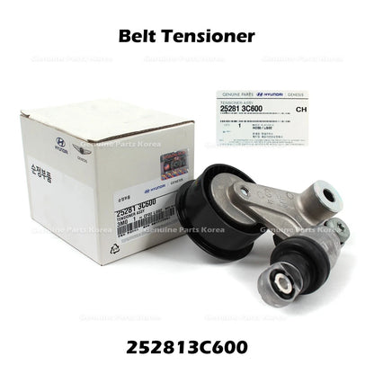 Genuine Belt Tensioner 252813C600 for Hyundai Genesis Kia Borrego K900 Stinger