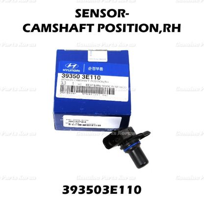 Genuine Camshaft Position Sensor 393503E110 for SantaFe Optima Rondo 2006-2010