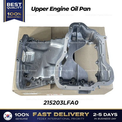 Genuine Upper Engine Oil Pan 215203LFA0 for Hyundai Palisade Kia Cadenza