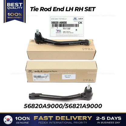Genuine Tie Rod End LH RH SET 56820A9000 56821A9000 for Kia Sedona