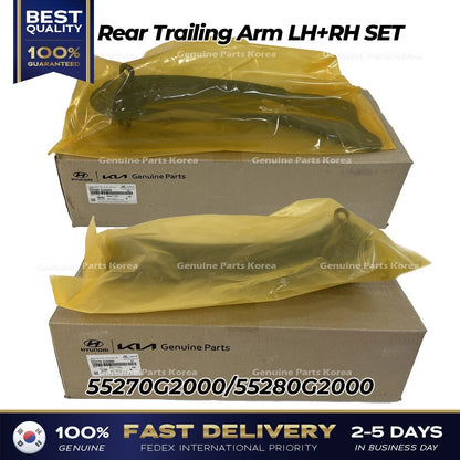 Genuine Rear Trailing Arm LH RH SET for Hyundai Ioniq Kia Niro