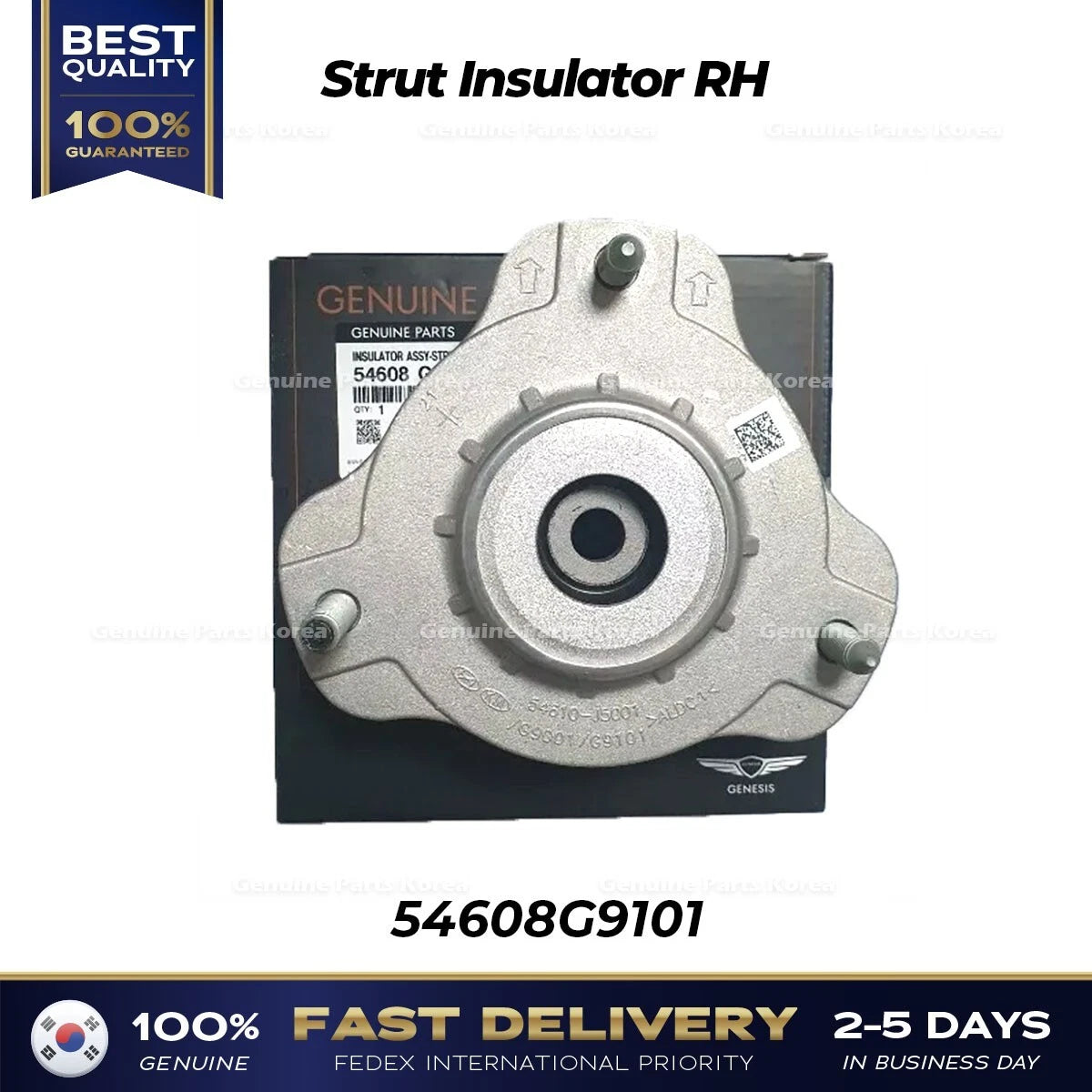 ⭐Genuine⭐ Strut Insulator RH 54608G9101 for Hyundai Genesis G70