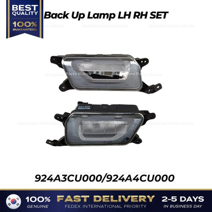 Genuine Back Up Lamp LH RH SET 924A3CU000 924A4CU000 for Hyundai Genesis GV60