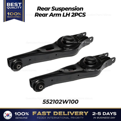 Genuine Rear Suspension Rear Arm LH 2PCS 552102W100 for Hyundai Santa Fe