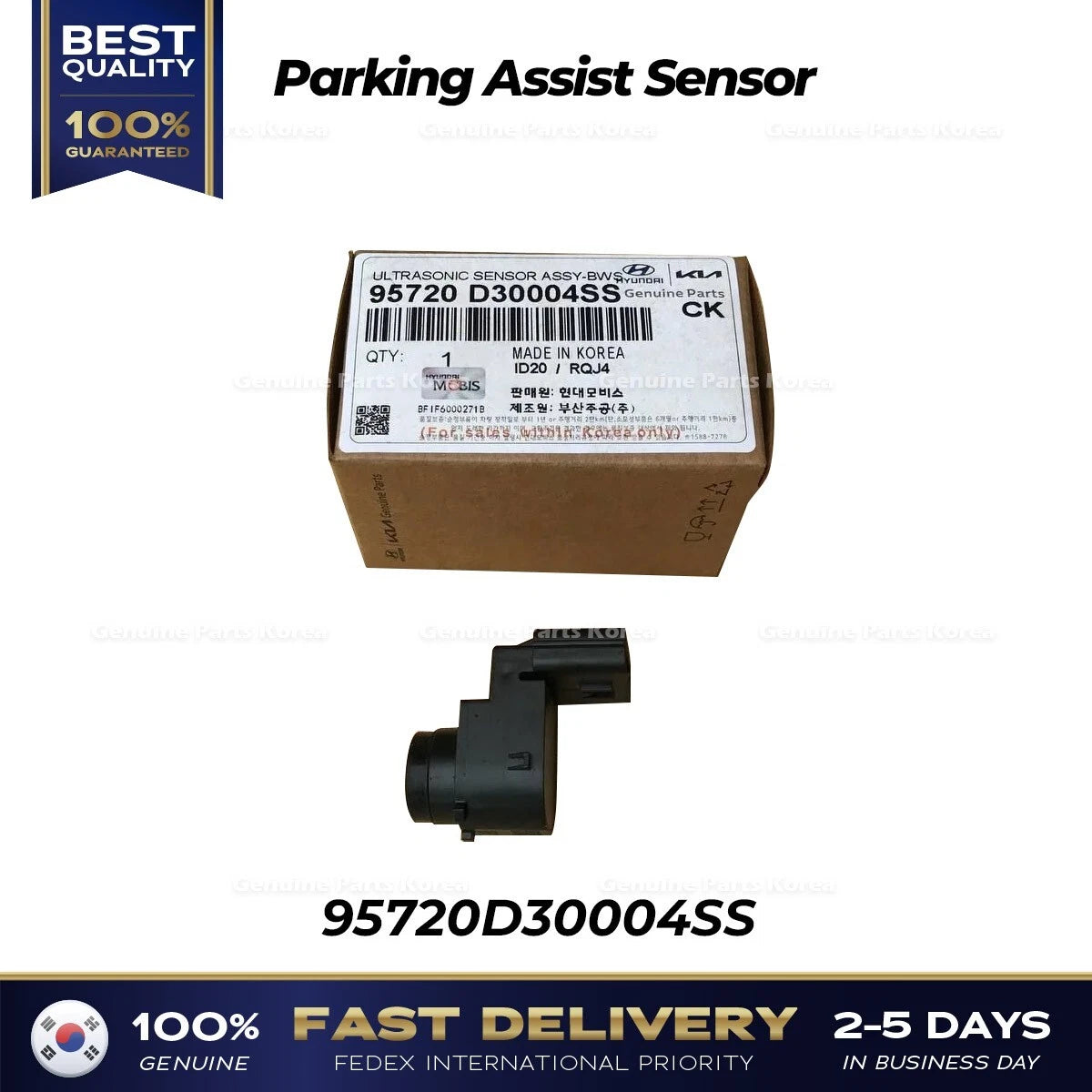 ⭐Genuine⭐ Parking Assist Sensor 95720D30004SS for Kia Cadenza Niro