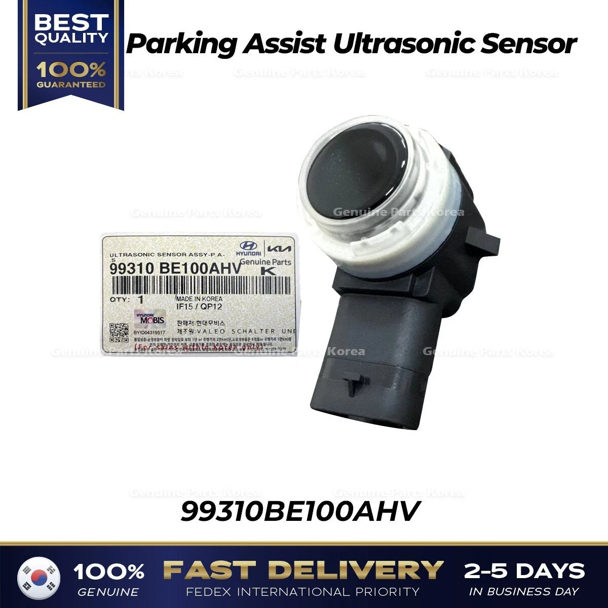 ⭐Genuine⭐ Parking Assist Ultrasonic Sensor 99310BE100AHV for Kia EV9