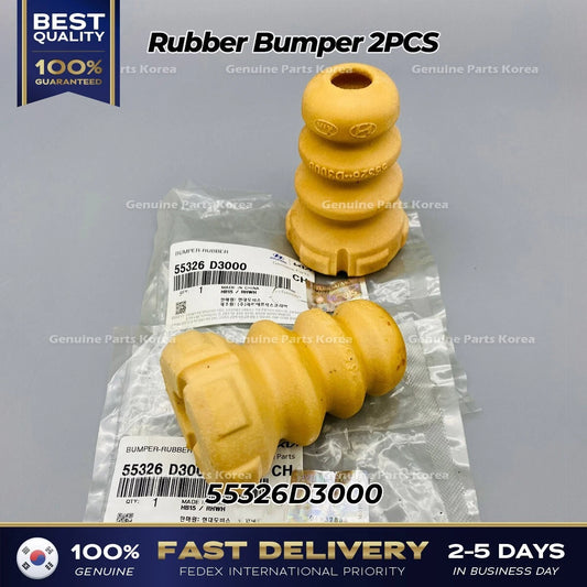 ⭐Genuine⭐ Rubber Bumper 2PCS 55326D3000 for Hyundai Tucson Kia Sportage