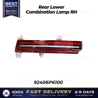 Genuine Rear Lower Combination Lamp RH 92406P6100 for Hyundai Santa Fe MX5