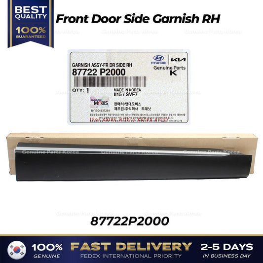 ⭐Genuine⭐ Front Door Side Garnish RH 87722P2000 for Kia Sorento