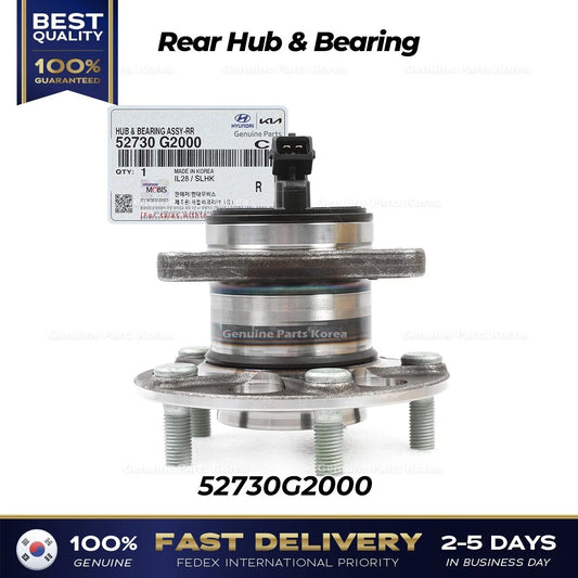 ⭐Genuine⭐ Rear Hub & Bearing 52730G2000 for Hyundai Elantra Ioniq Kia Niro