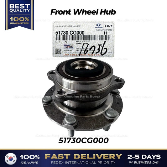 Genuine Front Wheel Hub 51730CG000 for Hyundai Staria