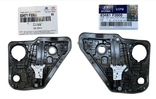 OEM Power Window Regulator Rear LH + RH 2p Set 83471F2000 for Elantra 17-20