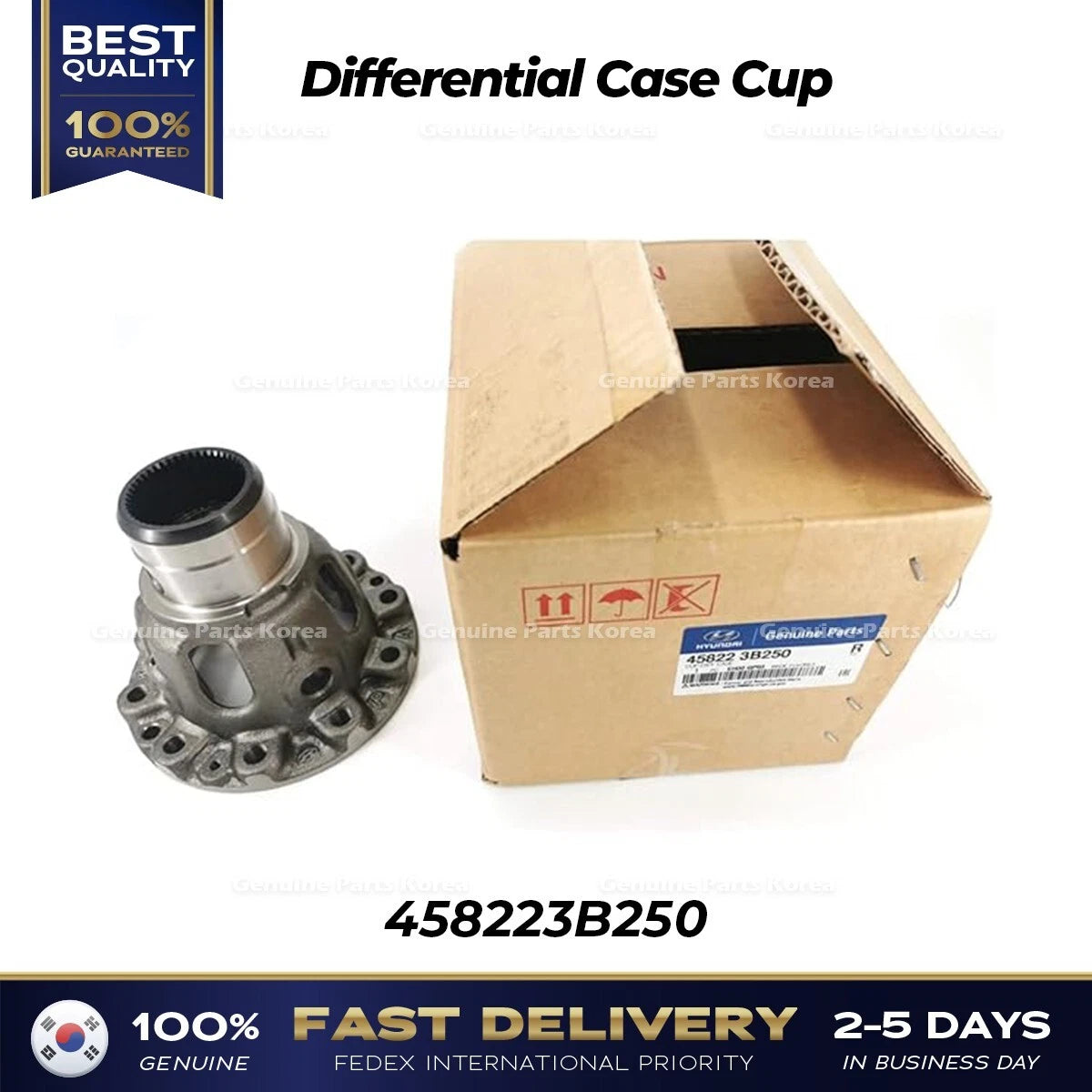 ⭐Genuine⭐ Differential Case Cup 458223B250 for Hyundai Santa Fe Kia Sportage