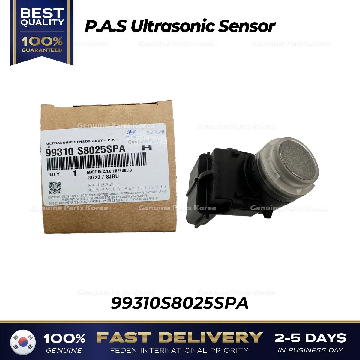 ⭐Genuine⭐ P.A.S Ultrasonic Sensor 99310S8025SPA for Hyundai Palisade