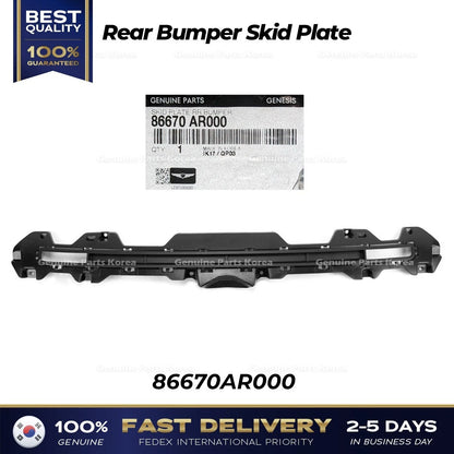 Genuine Rear Bumper Skid Plate 86670AR000 for Hyundai Genesis GV70