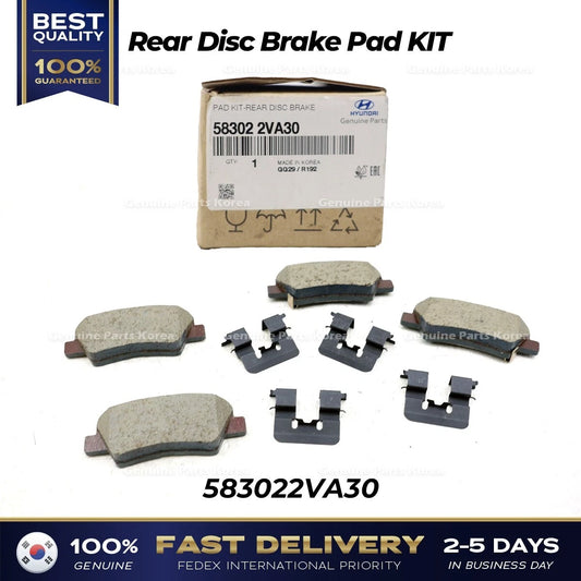 ⭐Genuine⭐ Rear Disc Brake Pad KIT 583022VA30 for Hyundai Veloster
