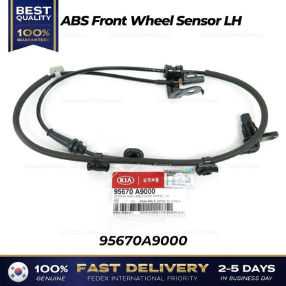 Genuine ABS Front Wheel Sensor LH 95670A9000 for Kia Sedona